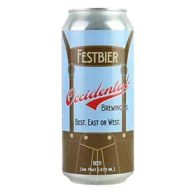 Occidental Festbier 4pk cans single