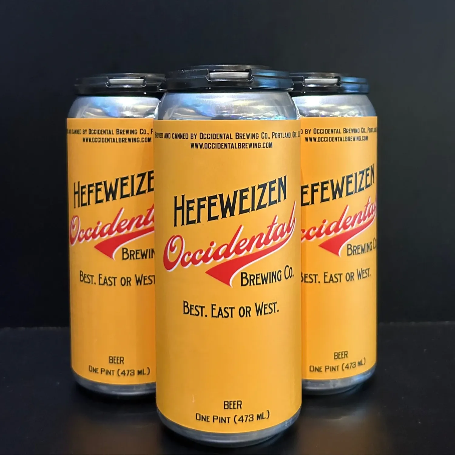 Occidental Hefeweizen 16oz cans 4pk