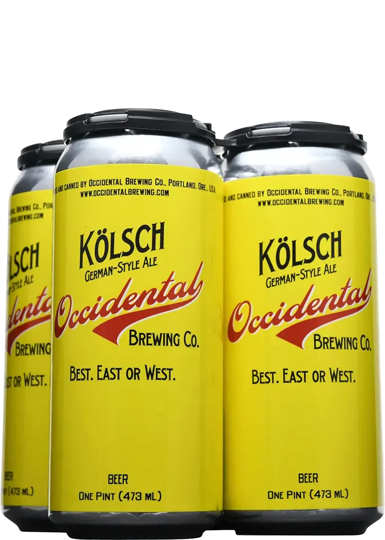Occidental Kolsch 16oz cans 4pk