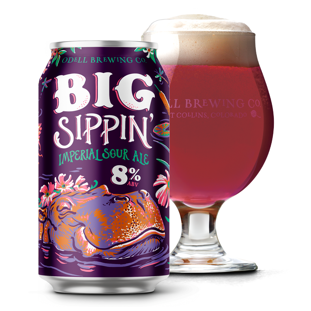 Odell Big Sippin Imperial Sour Ale 6pk cans single