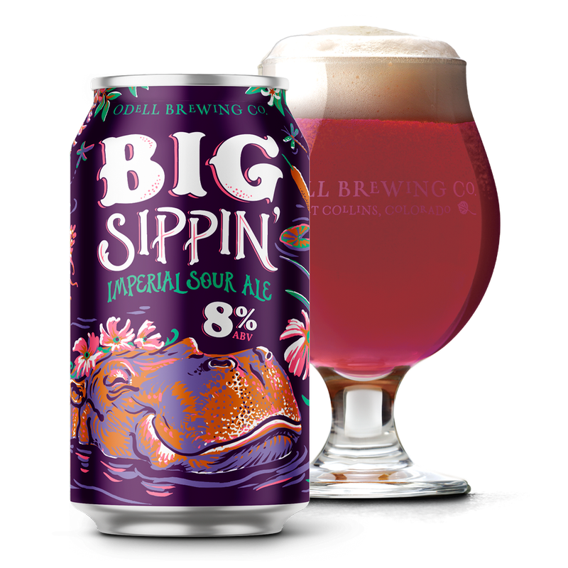 Odell Big Sippin Imperial Sour Ale 6pk cans single