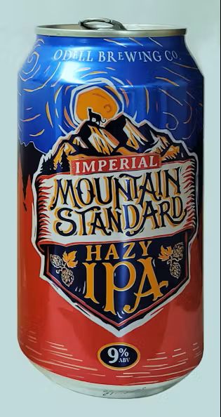 Odell Imperial Mountain Standard Hazy IPA 6pk cans single