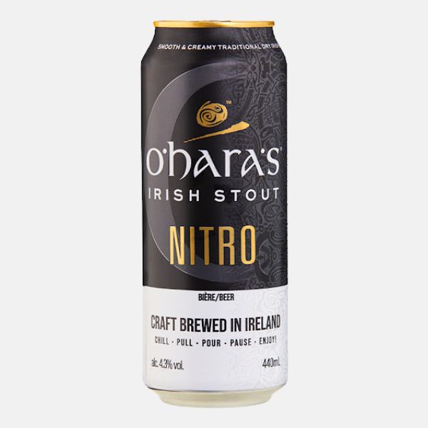 OHara&#39;s Nitro Irish Stout 4pk 16oz cans single