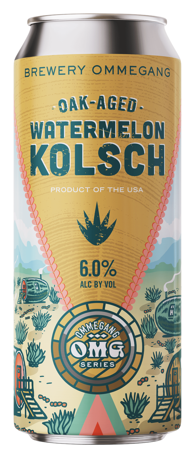 Ommegang Watermelon Kolsh 4pk 16oz can single