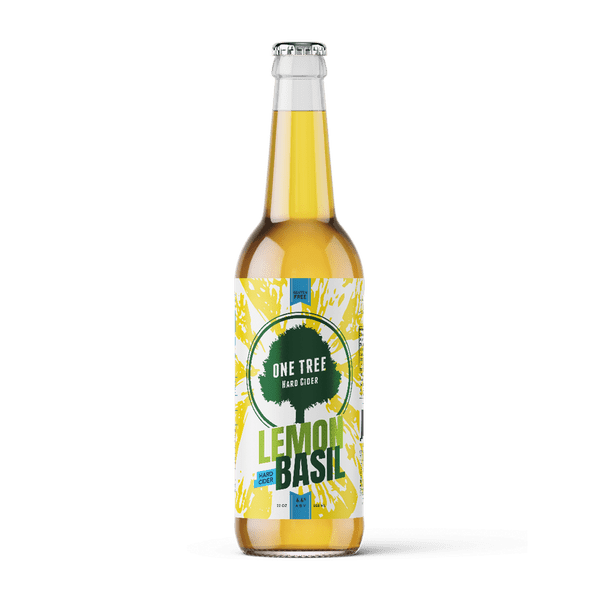 One Tree Lemon Basil Hard Cider 22oz
