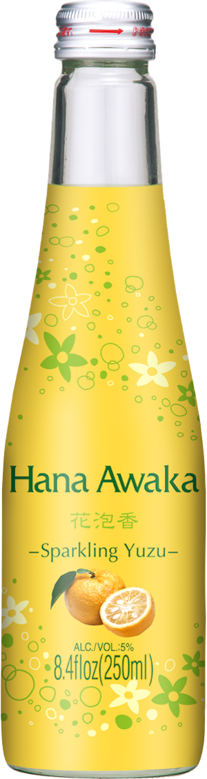 Ozeki Hana Awaka Sparkling Yuzu Sake
