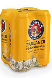 Paulaner Munchner Lager 4pk cans