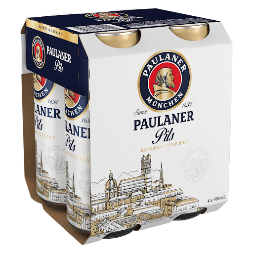 Paulaner Pils 4pk 16oz cans