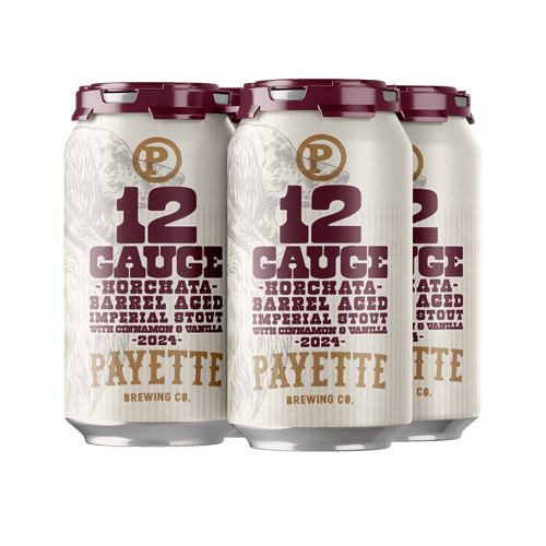 Payette 12 Gauge Horchata BA Imperial Stout 4pk 12oz can