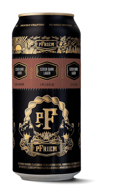 Pfriem Czech DARK Lager 4pk 16oz cans single