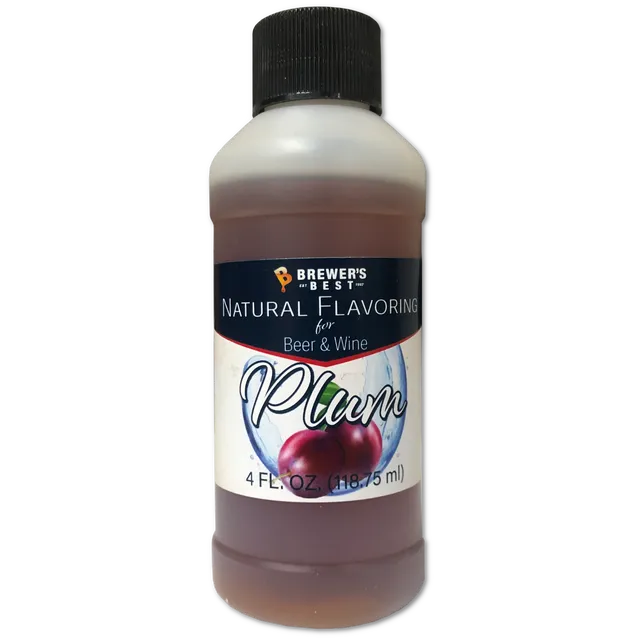 Plum Natural fruit flavor 4oz