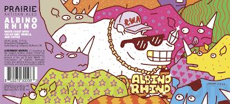 Prairie Albino Rhino White Stout 4pk cans