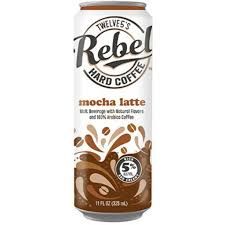 Rebel Hard Coffee Mocha Latte 4pk single