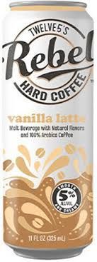 Rebel Hard Coffee Vanilla Latte 4pk single