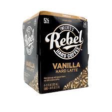 Rebel Hard Coffee Vanilla Latte 4pk