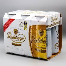 Radeberger Pilsner 6pk cans