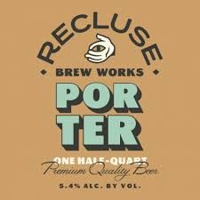 Recluse Brew Works Moose Man Porter 4pk 16oz cans