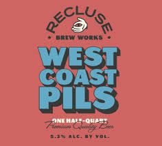 Recluse Hermit Party W. Coast Pils 4pk cans
