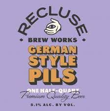 Recluse Hinterlands German Pilsner 4pk cans