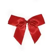 Red Satin Bottle Gift Bow