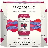 Rekorderlig Wild Berries Swedish Cider 4pk cans