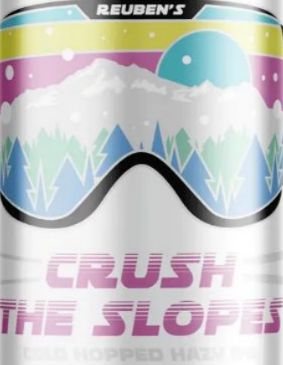 Reuben&#39;s Crush The Slopes Cold Hopped Hazy IPA 4pk 16oz cans