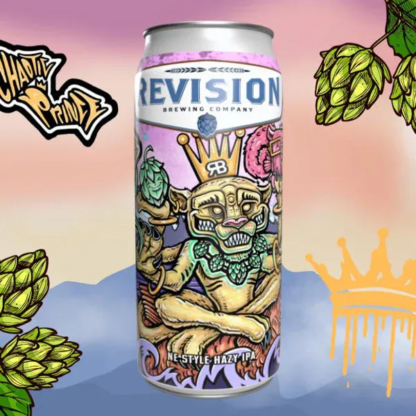 Revision Chaotic Prince NE Hazy IPA 4pk cans single