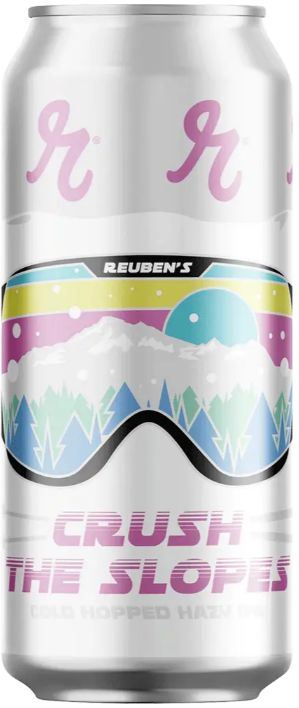 Reuben&#39;s Crush The Slopes Cold Hopped Hazy IPA 4pk 16oz cans single