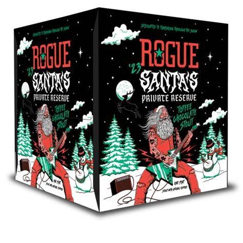 Rogue Santa&#39;s Private Reserve 4pk 16oz Cans