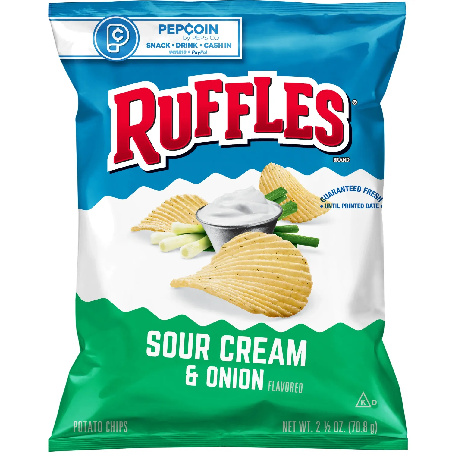 Ruffles Sour Cream &amp; Onion