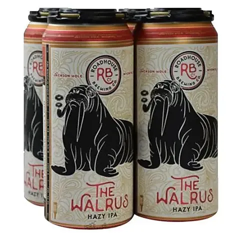 Roadhouse Walrus Hazy IPA 4pk cans