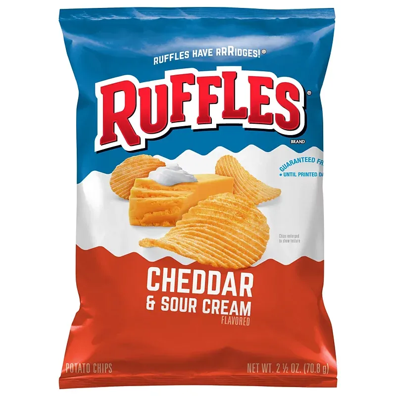 Ruffles Cheddar &amp; Sour Cream  8oz