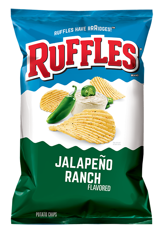 Ruffles Jalapeno Ranch Potato Chips