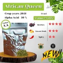 S. African African Queen pellet hops (1oz)