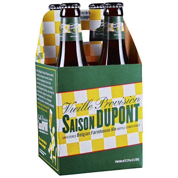Saison DuPont Unfiltered Belgian Farmhouse Ale 4pk 16.9oz
