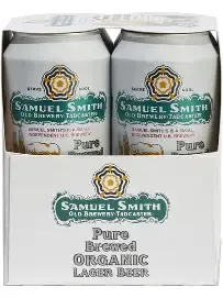Samuel Smith Pure Organic Lager 4pk cans