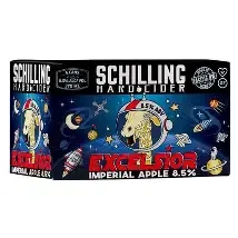 Schilling Excelsior Imperial Apple Cider 6pk 12oz cans