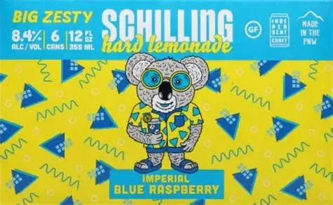Schilling Imperial Hard Blue Raspberry Lemonade 6pk cans