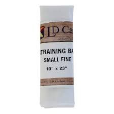 Small fine straining bag 10&quot; x 23&quot;