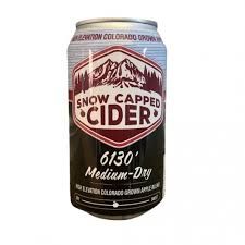 Snow Capped Cider 6130&#39; Medium-Dry 4pk cans single