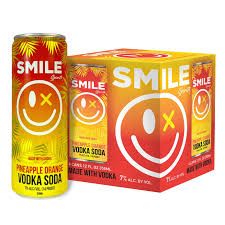 Smile Vodka Pineapple Orange 4pk