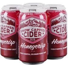 Snow Capped Cider Honeycrisp 4pk.