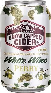 Snow Capped Cider White Wine Perry 4pk cans single