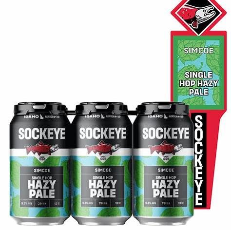 Sockeye Cashmere Single Hop Pale Ale 6pk cans