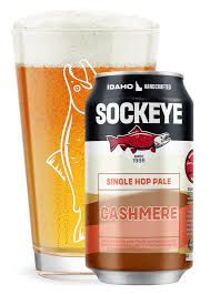 Sockeye Cashmere Single Hop Pale Ale 6pk cans single