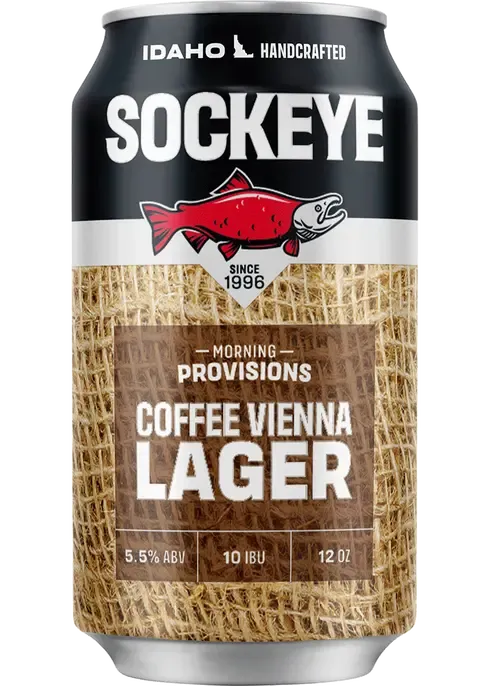 Sockeye Provisions Coffee Lager 6pk cans single