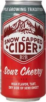 Snow Capped Cider Sour Cherry 4pk. single