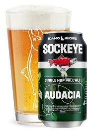 Sockeye Audacia Single hop Pale Ale 6pk cans single
