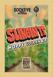Sockeye Slingin&#39;It Hoppy Golden Ale 6pk cans