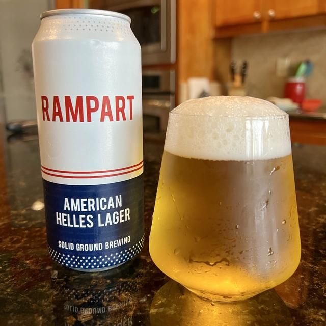 Solid Ground Rampart Helles Lager 4pk cans single
